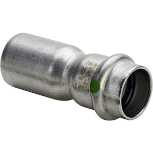 Viega Sanpress Inox réducteur 436247 22x18mm, acier inoxydable, SC-Contur