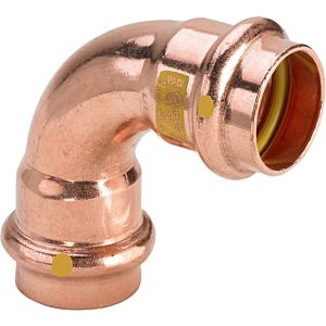 Viega Profipress G elbow 345488 22 mm, 90°, copper, SC-Contur