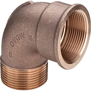 Arc Viega 264024 R 1/2 x Rp 1/2, 90 degrés, bronze