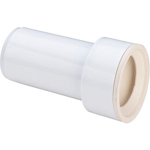 Viega connection piece 106249 DN 50 x 50 x 130 mm, white plastic, for urinal bowls