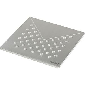 Viega Advantix grate 492328 Visign RS1, 143 x 143 mm, Stainless Steel solid