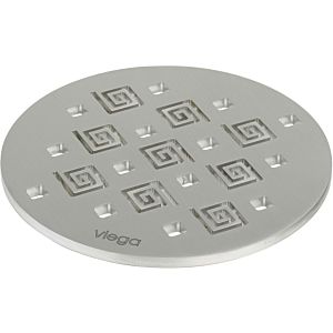 Viega Advantix grate 586669 Visign RS11, Ø 145 mm, Stainless Steel solid 2000 .4301