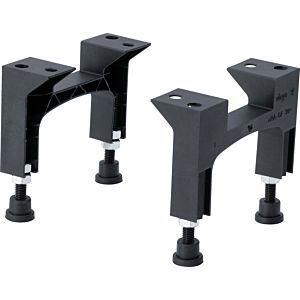 Viega Advantix adjustable foot set 737559 plastic, for Shower Channel , with 2 mounting Shower Channel