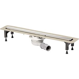 Viega Advantix shower channel 753177 900 mm, Stainless Steel , rotatable with drain DN40