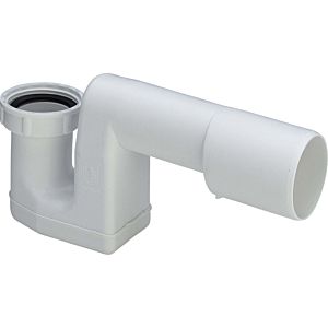 Viega piège à odeurs 102326 G 2000 2000 / 2xDN 40/50, plastique blanc, avec sortie horizontale