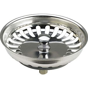 Viega sieve insert 680688 Ø 82mm, Stainless Steel , for dishwasher with manual operation