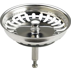 Viega sieve insert 680695 Ø 82 mm, stainless steel, for sinks with Bowden cable mechanism