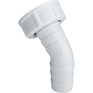 Viega raccord de tuyau flexible 102999 G 1x20-24mm, 45Grad, pour raccordement de tuyau d&#39;égout
