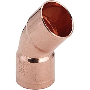 Viega bend 101077 18 mm, 45 degrees, copper