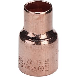 Viega copper socket 22 x 15 mm, reduced