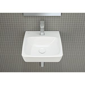 Vitra  Handwaschbecken Metropole 5660B003-001 weiß, 40 x 46 cm, mit Hahnloch & Überlauf