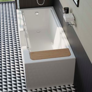 Vitra Conforma bath 57930001000 170 x 75 cm, rectangular with entry on the right, white