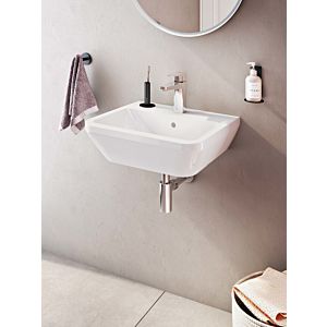 Vitra Integra lavabo 7048L003-0001 50 x 43 cm, blanc, avec trop-plein / trou pour robinetterie au milieu
