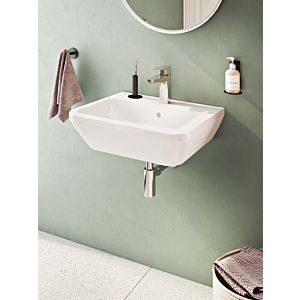 Vitra Integra washbasin 7049L003-0001 55 x 45 cm, white, with overflow / tap hole in the middle