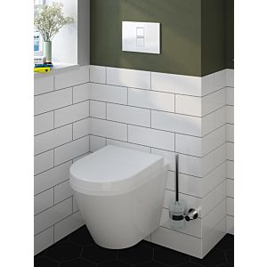 Vitra Integra Wand-Tiefspül-WC 7060L003-0075 35,5x54cm, 3/6 l, mit Spülrand, ohne Bidetfunktion, weiß
