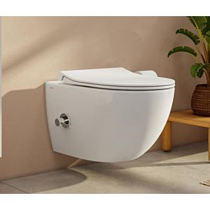 Vitra Aquacare Sento WC Set 7748B003-6206 Flush 2.0 WC mit Bidetfunktion, mit Armatur, ohne Elektroanschluss
