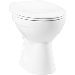 Vitra Normus floor-standing washdown toilet 6858L003-1028 white, horizontal outlet on the outside