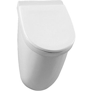 Vitra Options Urinal 4017B003D6034 32x29x57cm, Zulauf von hinten, mit Deckel, weiß