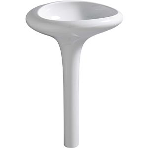 Vitra Istanbul washbasin 4251B403-0016 white VC, 60.5x62cm, integrated pedestal