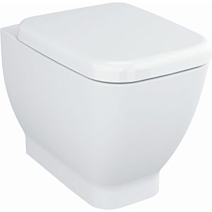 Vitra Shift stand washdown WC 4393B003-0075 36x53.5cm, 3/6 I, with closed flush rim, white high gloss