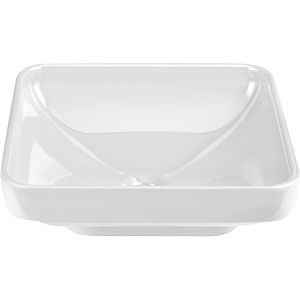 Vitra Water Jewels washbasin 4441B003-1361 36x36 / 38.5x38.5cm, without overflow / tap hole, white high gloss