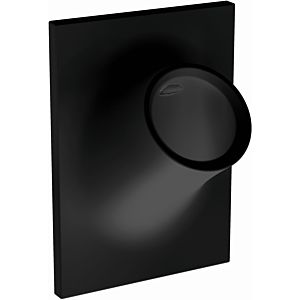 Vitra Istanbul Urinal 4517B070-5300 black, battery operated, inlet from behind, without cover