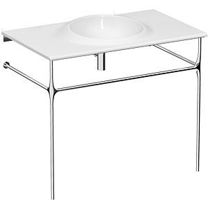 Vitra Istanbul washstand 4519B403-6140 60x100cm, without overflow and tap hole, white VC