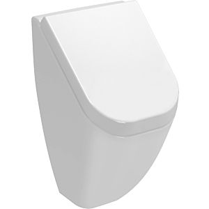Vitra Options Urinal 5218B003D6030 30x31,5x55cm, Zulauf von hinten, mit Deckel, weiß