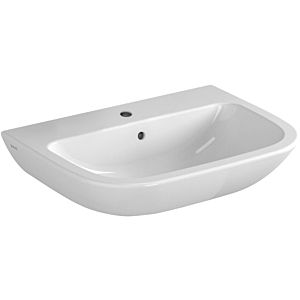 Vitra S20 vasque 5503L003-0012 60 x 46 cm, blanc, avec trop-plein / sans trou pour robinetterie