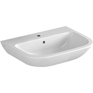 Vitra S20 vasque 5504L003-0012 65 x 47 cm, blanc, avec trop-plein / sans trou pour robinetterie