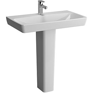 Vitra Metropole washstand 5663B003-0041 white, 80x46cm, without overflow / tap hole in the middle