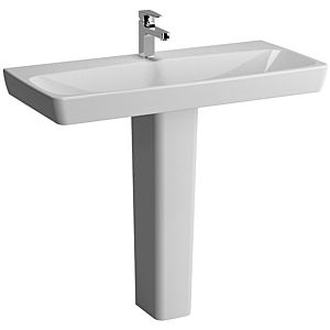 Vitra Metropole washstand 5664B003-0041 white, 100x46cm, without overflow / tap hole in the middle