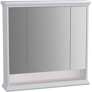 Vitra Valarte LED-Spiegelschrank 62231 78x17x76cm, 3 Spiegeltüren, Korpus weiß matt