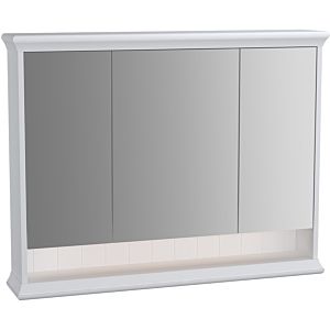 Vitra Valarte LED armoire miroir 62234 98x17x76cm, 3 blanc miroir, corpus match1 mat