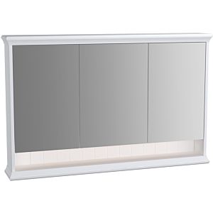 Vitra Valarte LED armoire miroir 62237 118x17x76cm, 3 blanc miroir, corpus match1 mat