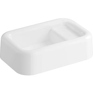 Vitra vasque à poser match0 Liquid 58x38,5x16,5cm, asymétrique, sans trop-plein, blanc brillant VC, sans trou pour robinet