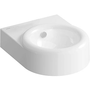 Vitra Liquid lavabo 7317B403-0012 40x49,5x15cm, avec trop-plein, blanc brillant VC, sans trou pour robinet