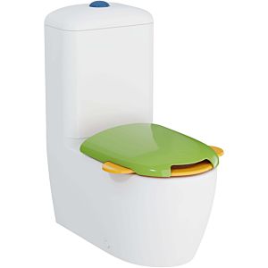 Vitra Sento Stand pour WC washdown match4 7362B003-0585 30x57.5x28cm, 6 l, sans bord affleurant, finition Vario , blanc haute brillance