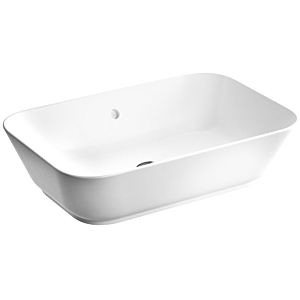 Vitra Options Vitra Options 7425B003-0012 59.5x39.5x15cm, white, rectangular, without tap hole, with overflow