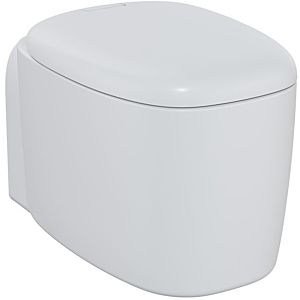 Vitra Plural wall washdown match2 WC noble white, without flushing rim, concealed fastening