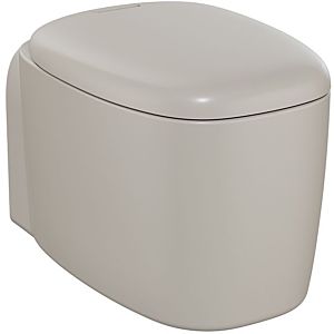 Vitra Plural wall washdown WC 7830B420-0075 matt taupe, without flush rim, concealed fastening
