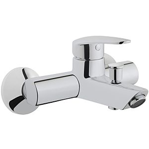 Vitra Dynamic S bath / shower mixer A40953EKM chrome, projection 169mm, wall mounting