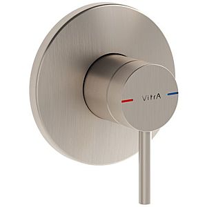 Vitra Origin Concealed shower mixer, brushed nickel