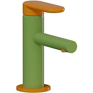 Vitra Sento kids single lever basin mixer A4266646 green and yellow, without waste set
