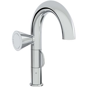 Vitra Liquid single lever basin mixer A42755 projection 175mm, single hole installation, without pop-up waste, chrome