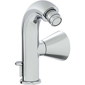 Vitra Liquid Bidet lever mixer A42758 projection 95mm, single hole installation, with pop-up waste G 2000 2000 /4, chrome