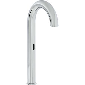 Vitra Liquid Touchless single lever basin mixer A42774 projection 175mm, single hole installation, without pop-up waste, battery operated (6 V), chrome