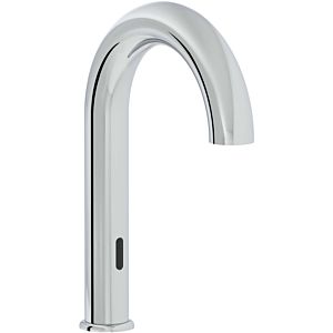 Vitra Liquid Touchless single lever basin mixer A42787 projection 175mm, single hole installation, without pop-up waste, battery operated (6 V), chrome