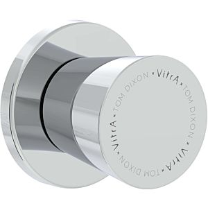 Vitra Liquid Concealed shut-off valve, chrome