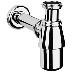 Vitra bottle siphon A45122 chrome, G 2000 2000 / 4, outlet pipe and rosette